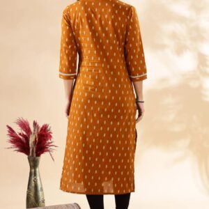 Rayon Printed Straight Kurti